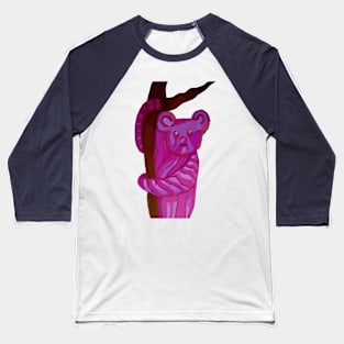 Pink Koala Baseball T-Shirt